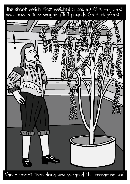thin air comic about trees and biomimicry