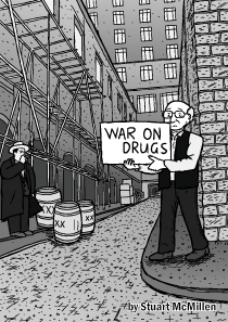 Thumbnail of War on Drugs comic cover by Stuart McMillen