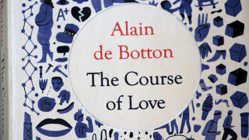 Cover of book "The Course of Love" by Alain de Botton