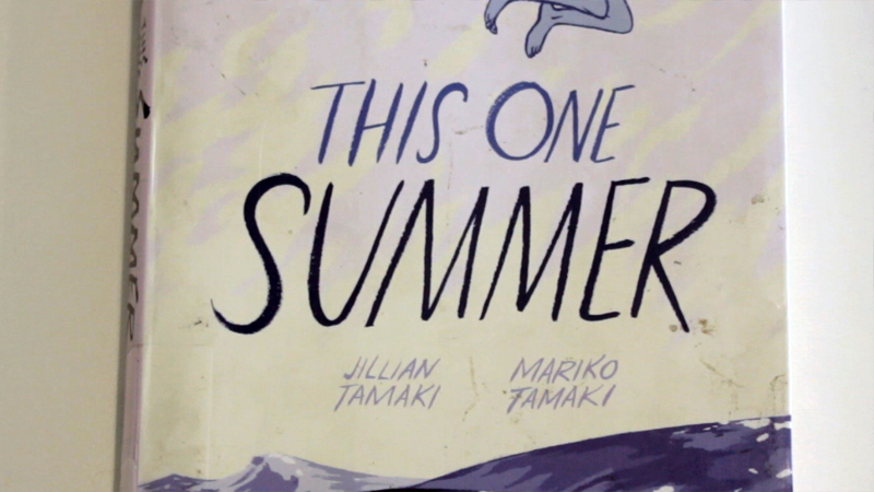 Book cover: "This One Summer" (comic) by Jillian Tamaki and Mariko Tamaki