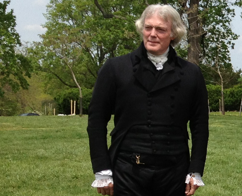 Thomas Jefferson interpreter Bill Barker
