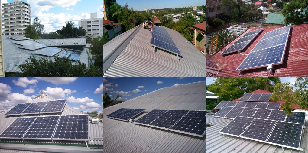 Examples of Local Power solar PV installations Brisbane 2008