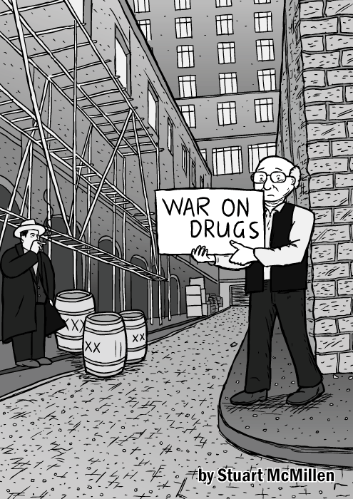 War On Drugs Comic About Drug Prohibition Laws Stuart Mcmillen Comics