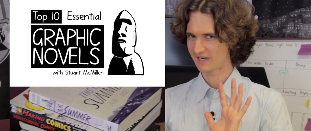 Top 10 Essential Graphic Novels - video review Stuart McMillen