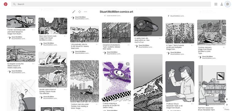 Stuart McMillen's Pinterest page