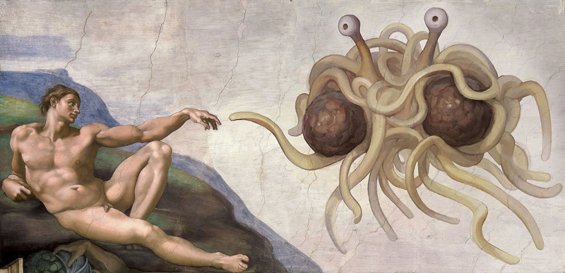 Touched by His Noodly Appendage