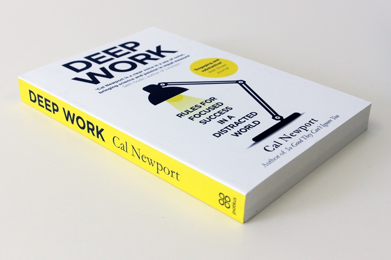 Book cover: Cal Newport - "Deep Work"