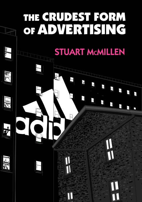 The Crudest Form of Advertising by Stuart McMillen. Parody of album cover of 