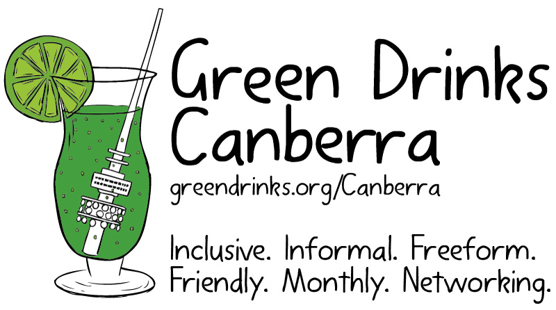 Green Drinks Canberra logo