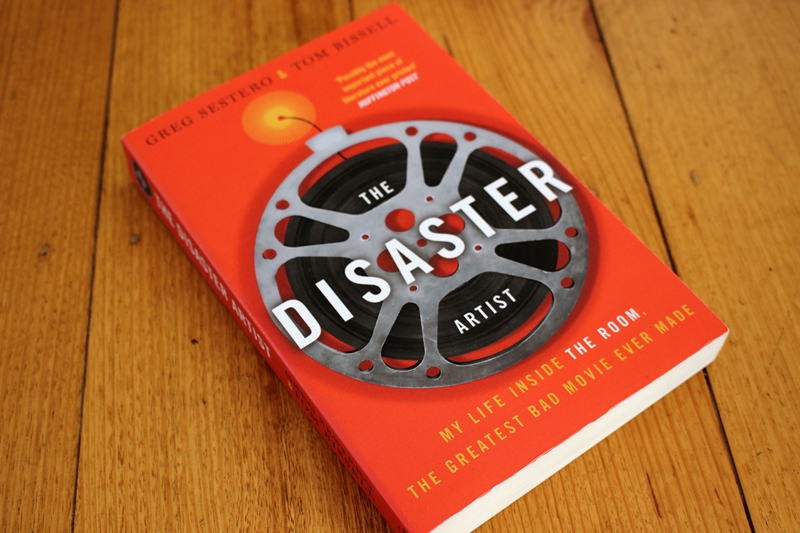 Greg Sestero - The Disaster Artist - book cover on table