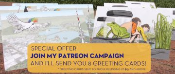 Patreon greeting card offer