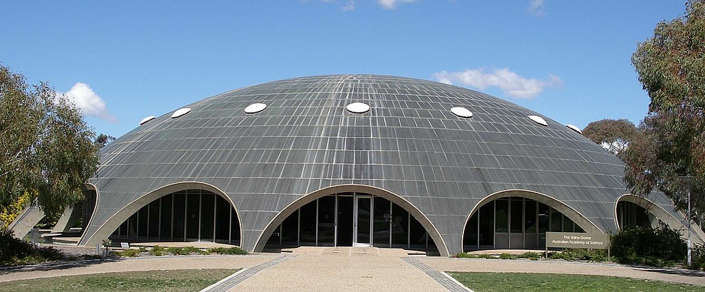 Wide view of Shine Dome in Canberra