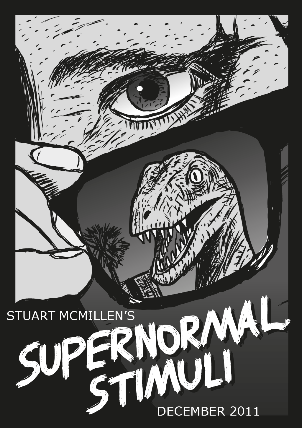 Supernormal Stimuli comic book cover artwork